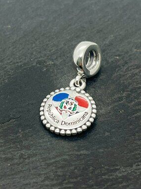 Pandora Carnaval Dominican Republic Exclusive Sterling Silver Dangle Charm
